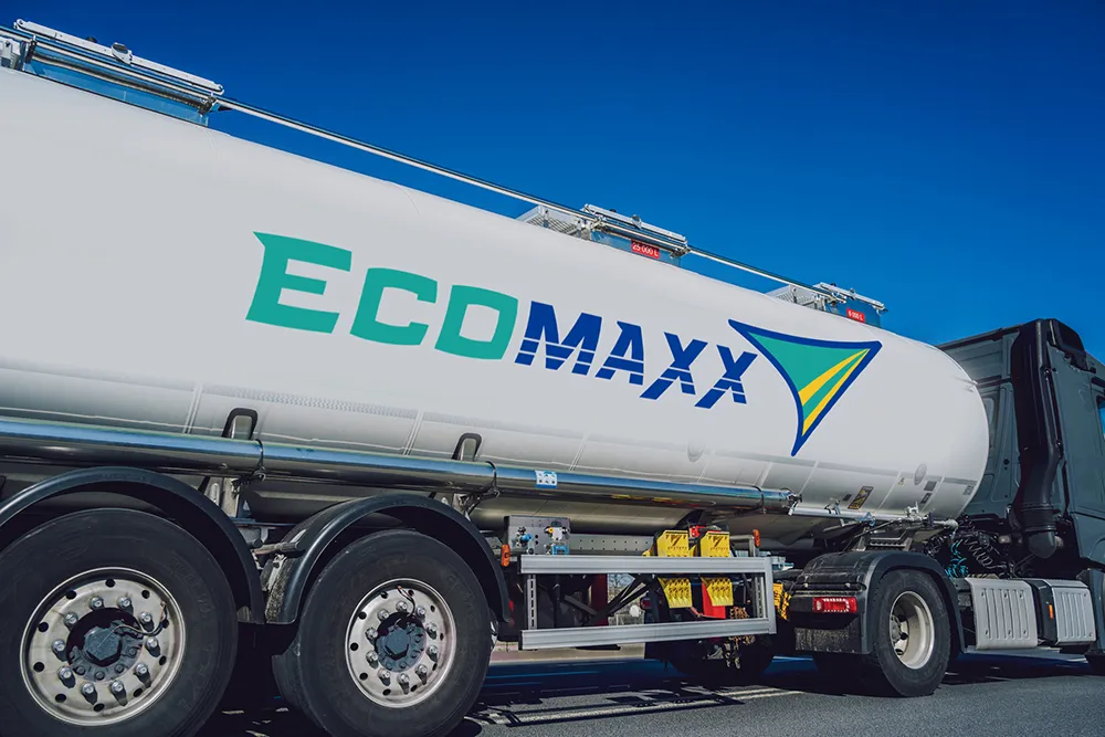 Ecomaxx Transport Truck parked